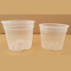 VASO CONTAINER TRASPARENTE 11 CM (TRASPARENT POT)