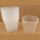 VASO CONTAINER TRASPARENTE 12 CM (TRANSPARENT POT)